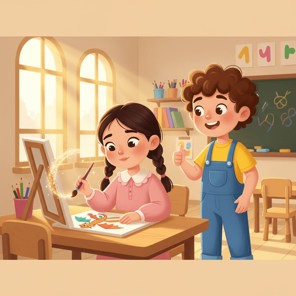 Mahliyo va Sehrli Mo'yqalam