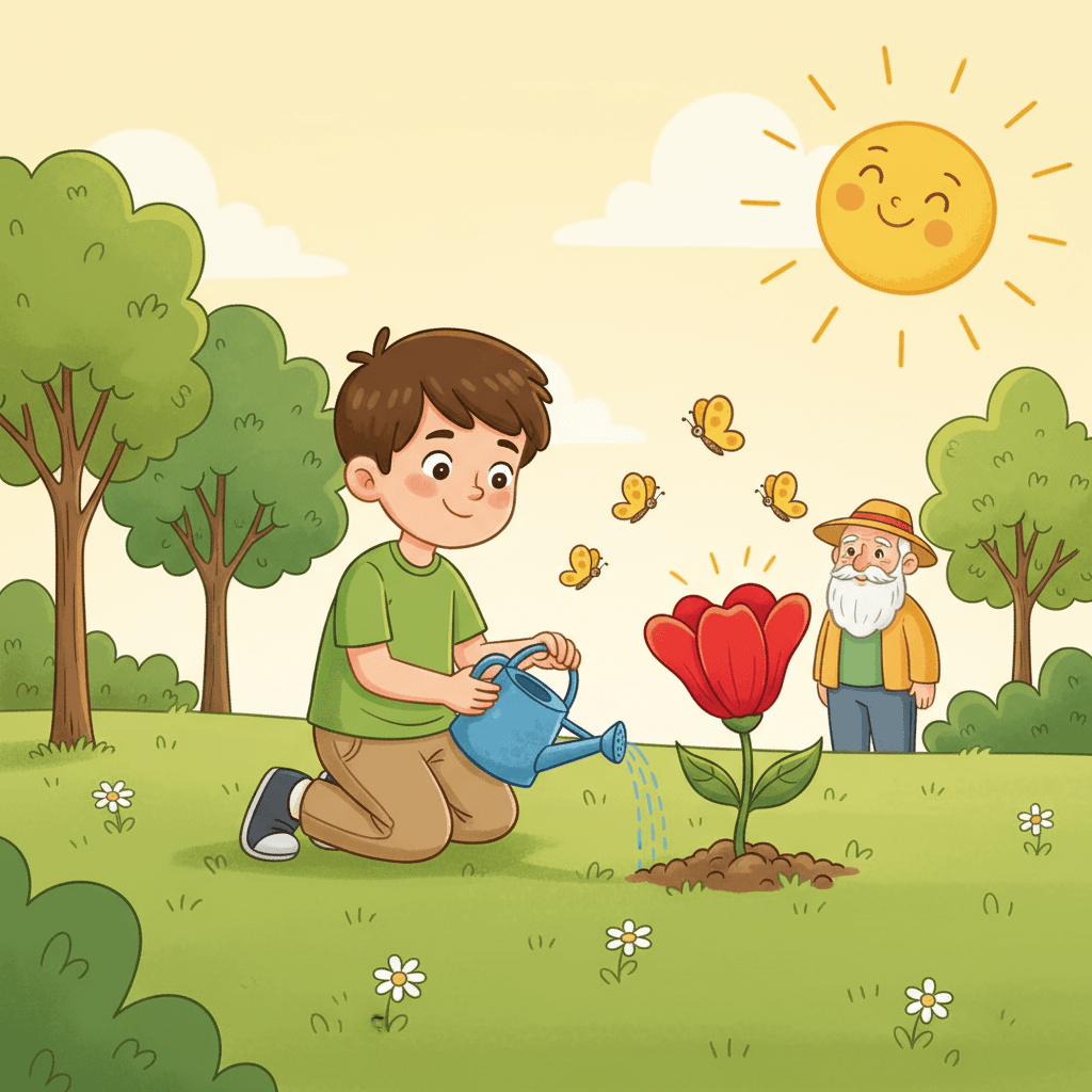 Mirabbos va Sabrli Gul