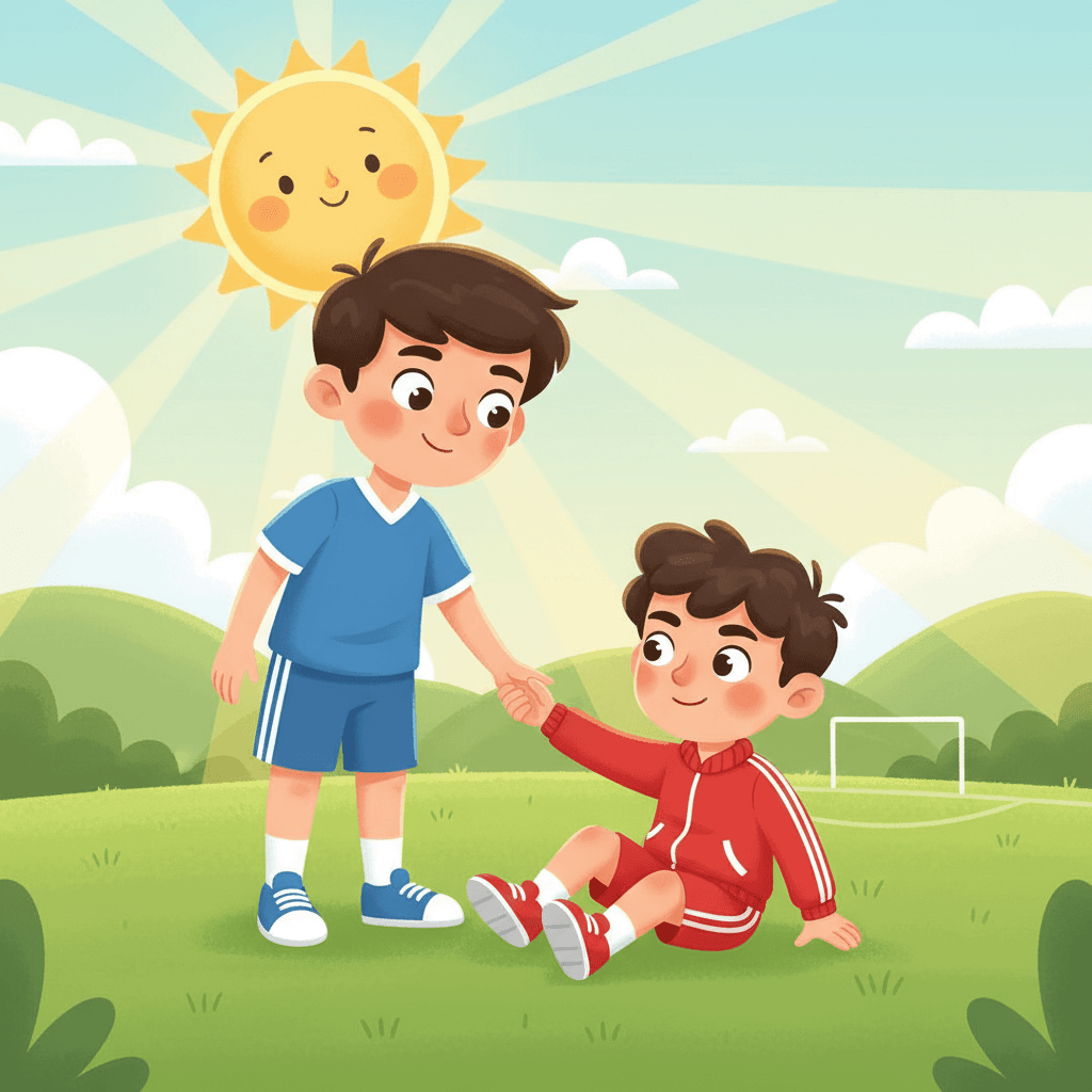 Shamsiddin va Matonatli Sportchi