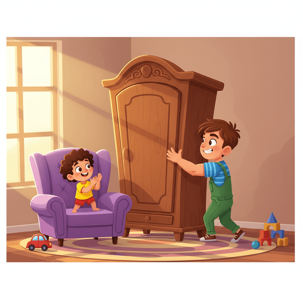 Aka-ukalar va xavfli shkaf