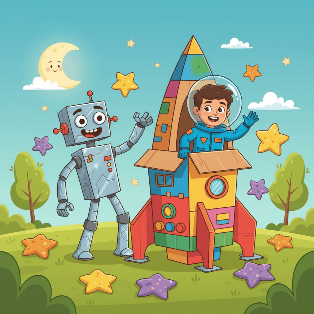 Jasur va Robotning Kosmik Sarguzashti