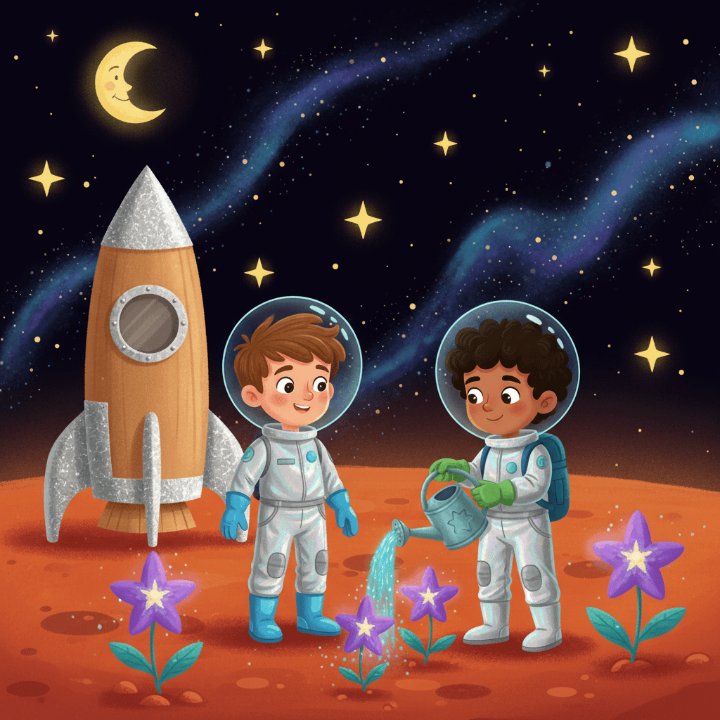 Marsdagi Sehrli Gullar