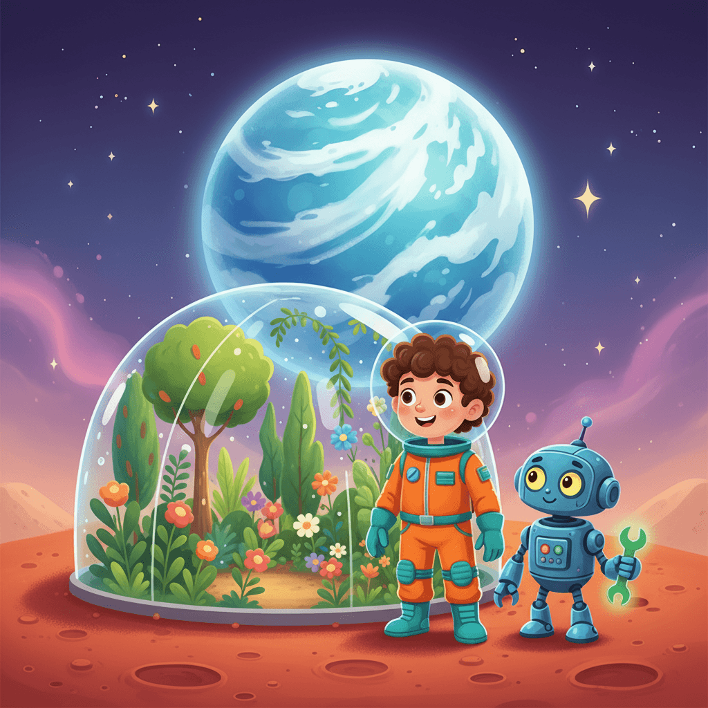 Nurislomning Marsdagi Sehrli Uyi