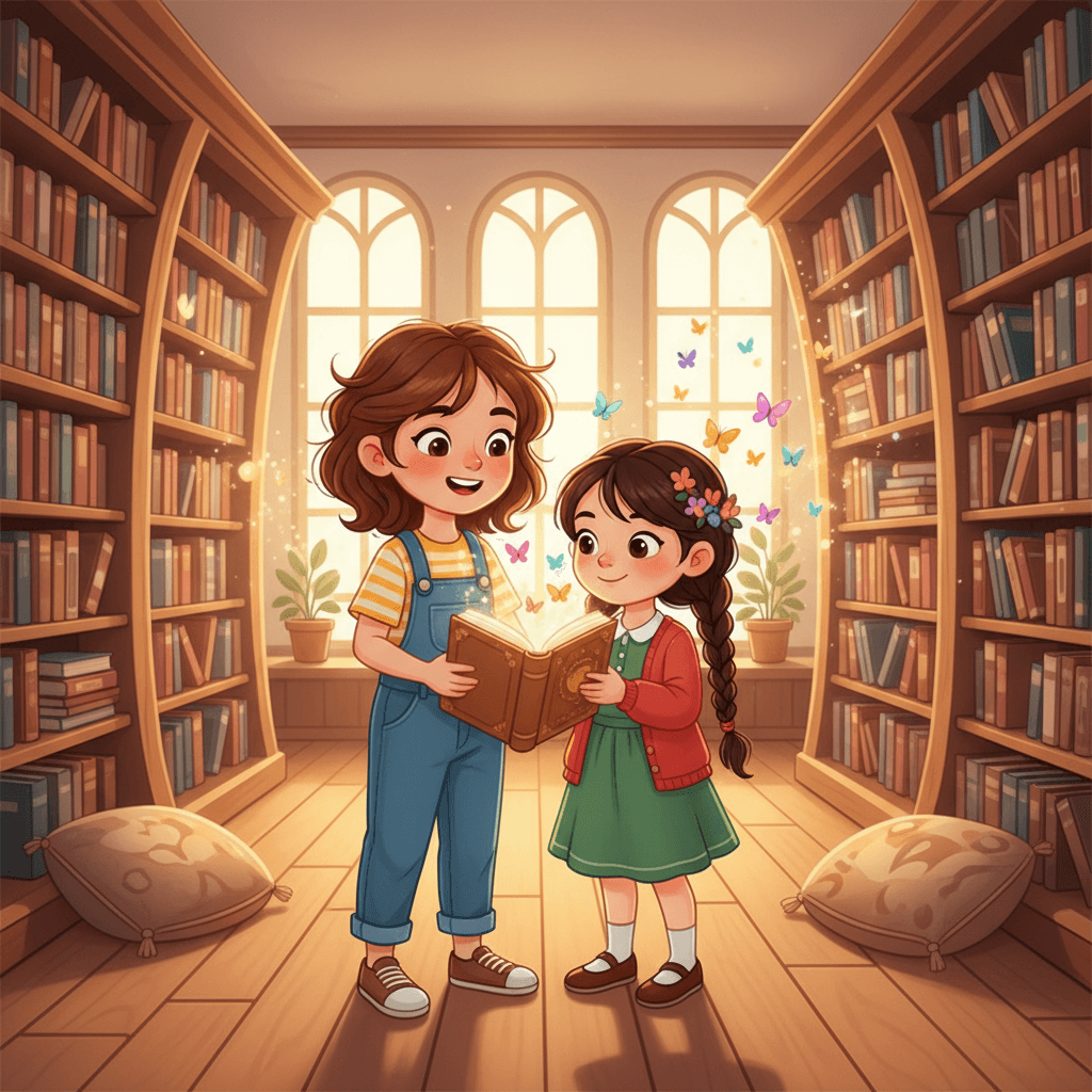 Sehrli kutubxona sarguzashti