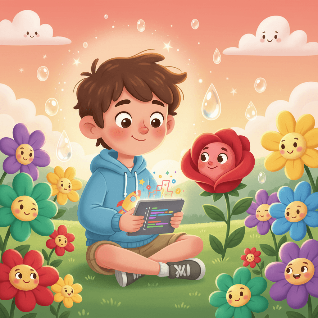 Kichik Dasturchi va Sehrli Bog'