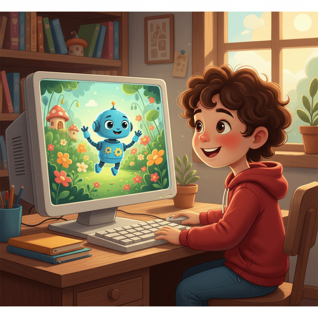 Ali va Sehrli Robotcha