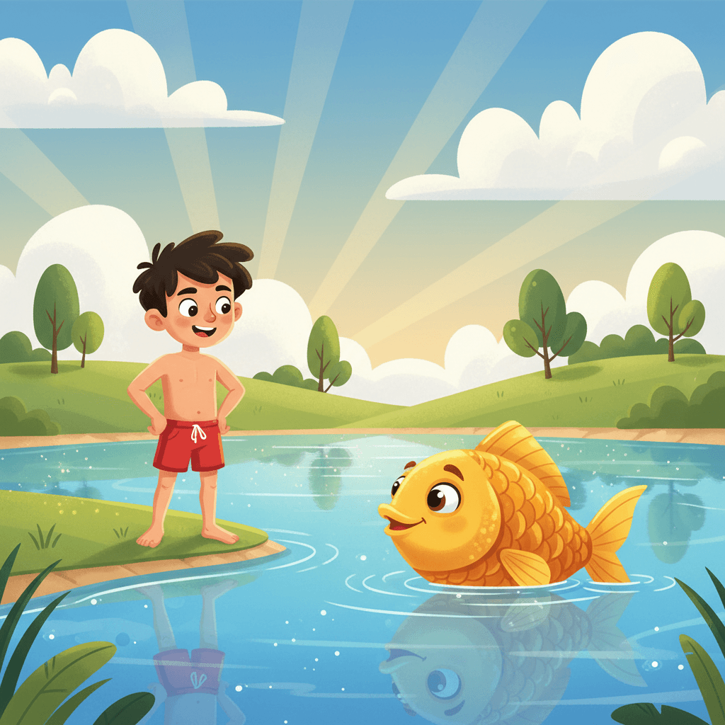 Anvar va Sehrli Ko'l