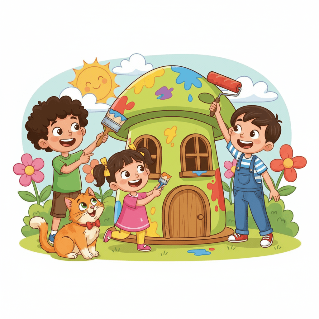 Yashil Uycha va Ahil Do'stlar