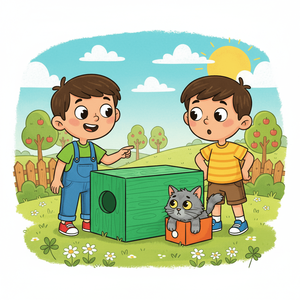 Yashil quti va momiq do‘st